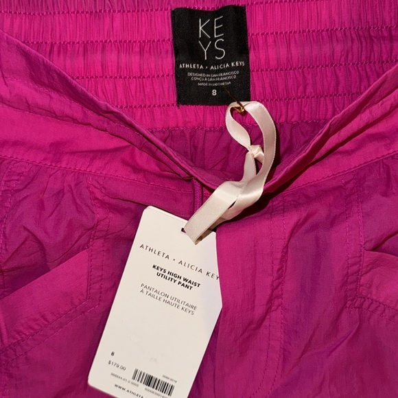 NWT Awesome Alicia Keys Utility Pant Hot Pink - Picture 4 of 4